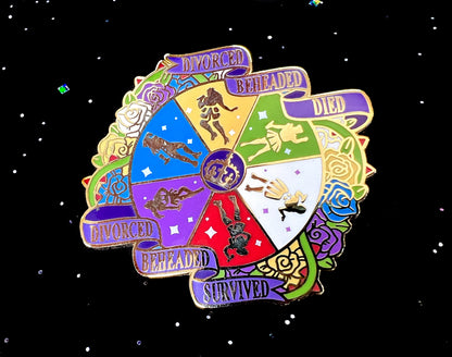 Six Enamel Pin