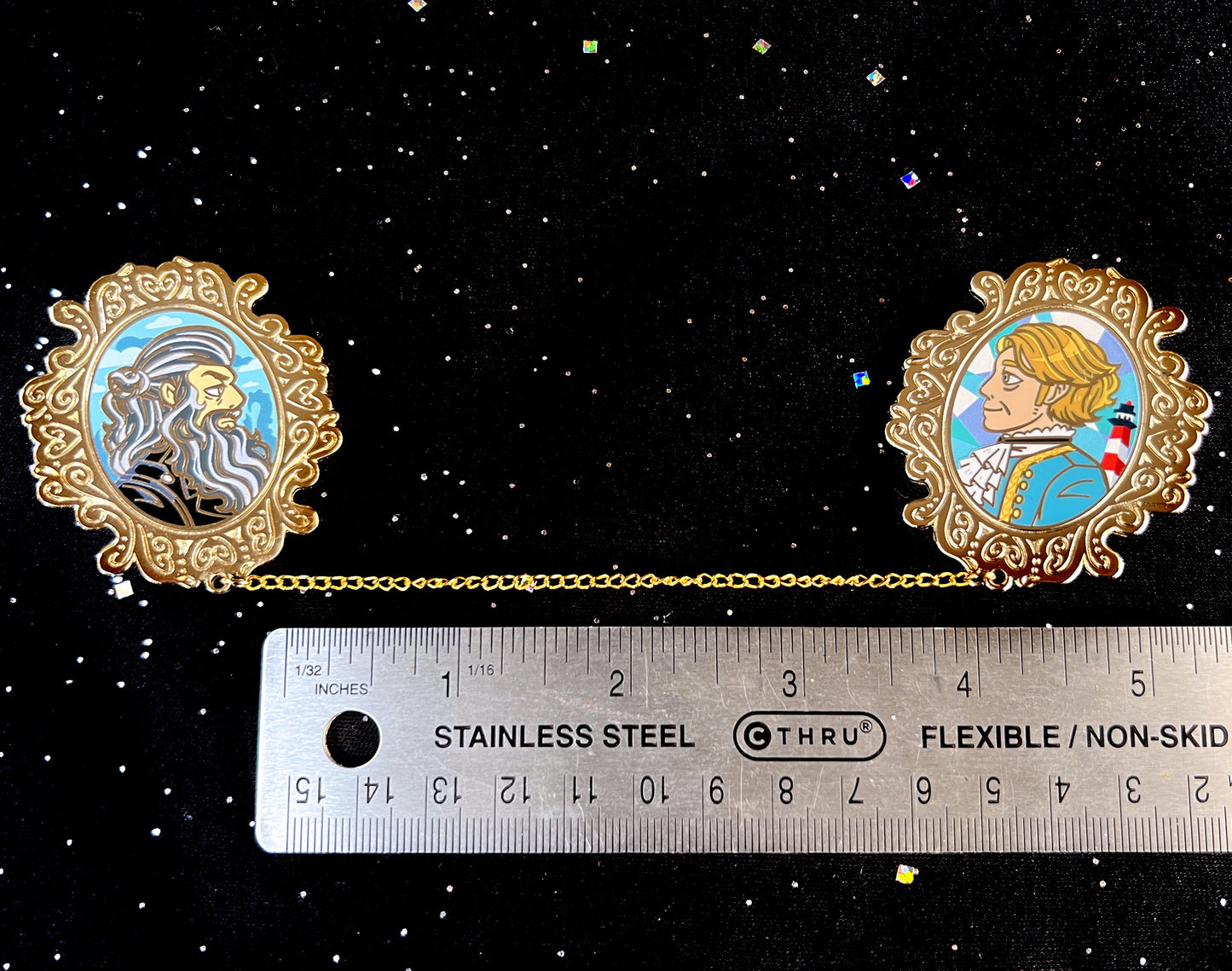 OFMD Chain Enamel Pin