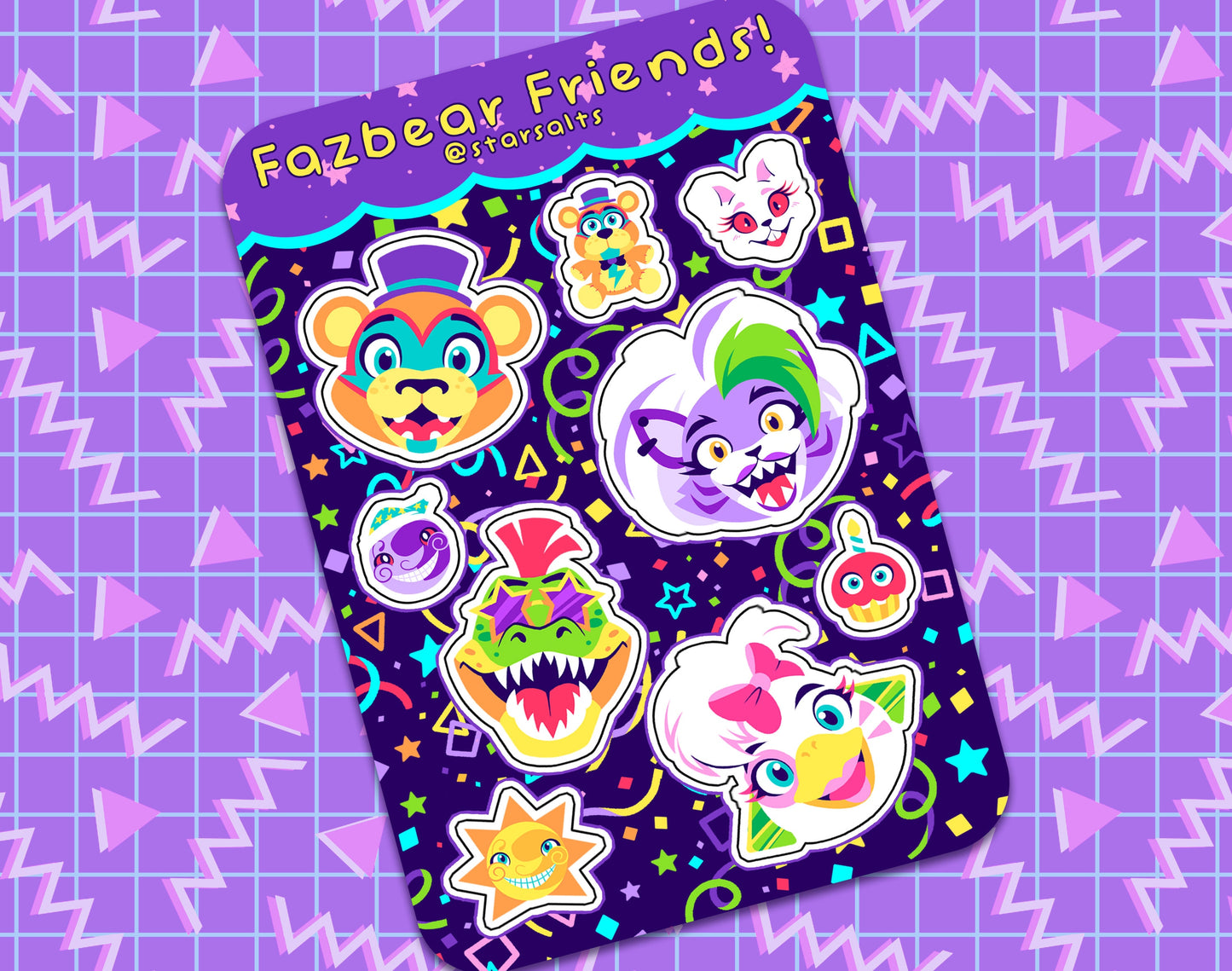 Security Breach Sticker Sheet