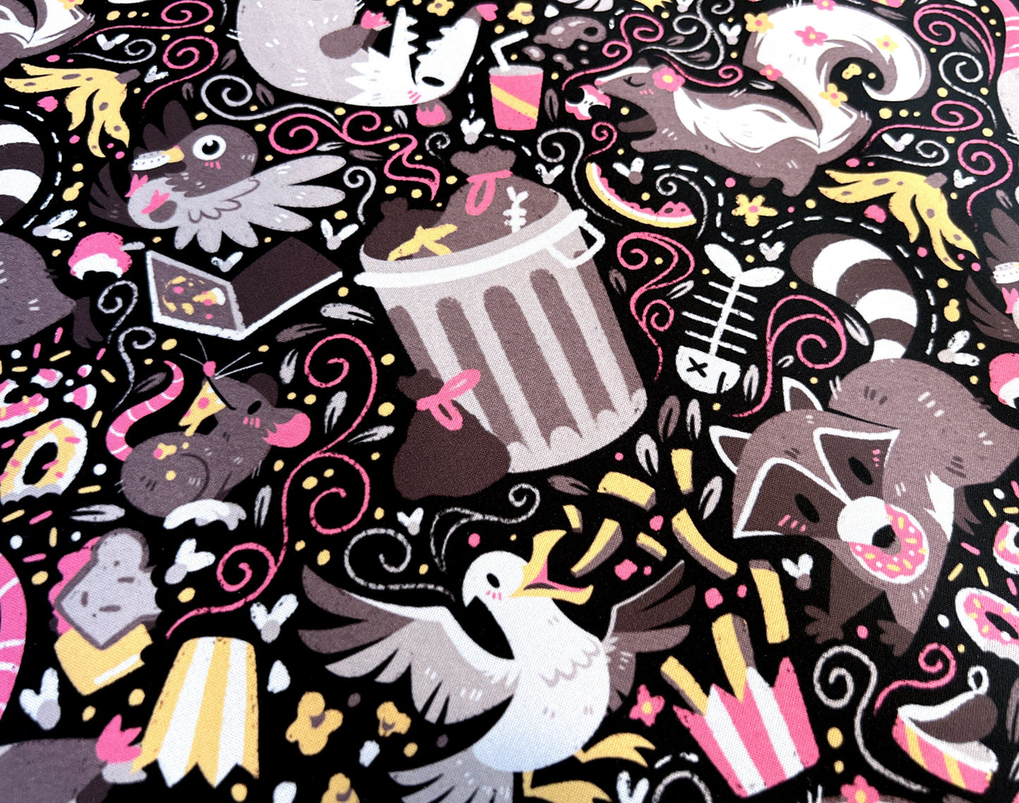 Trash Mammals Jumbo Desk Mat