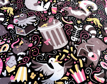 Trash Mammals Jumbo Desk Mat