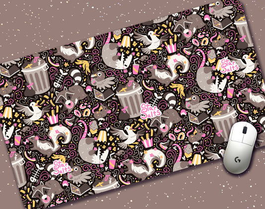 Trash Mammals Jumbo Desk Mat