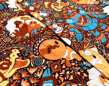 Earth Power Button Up Shirt