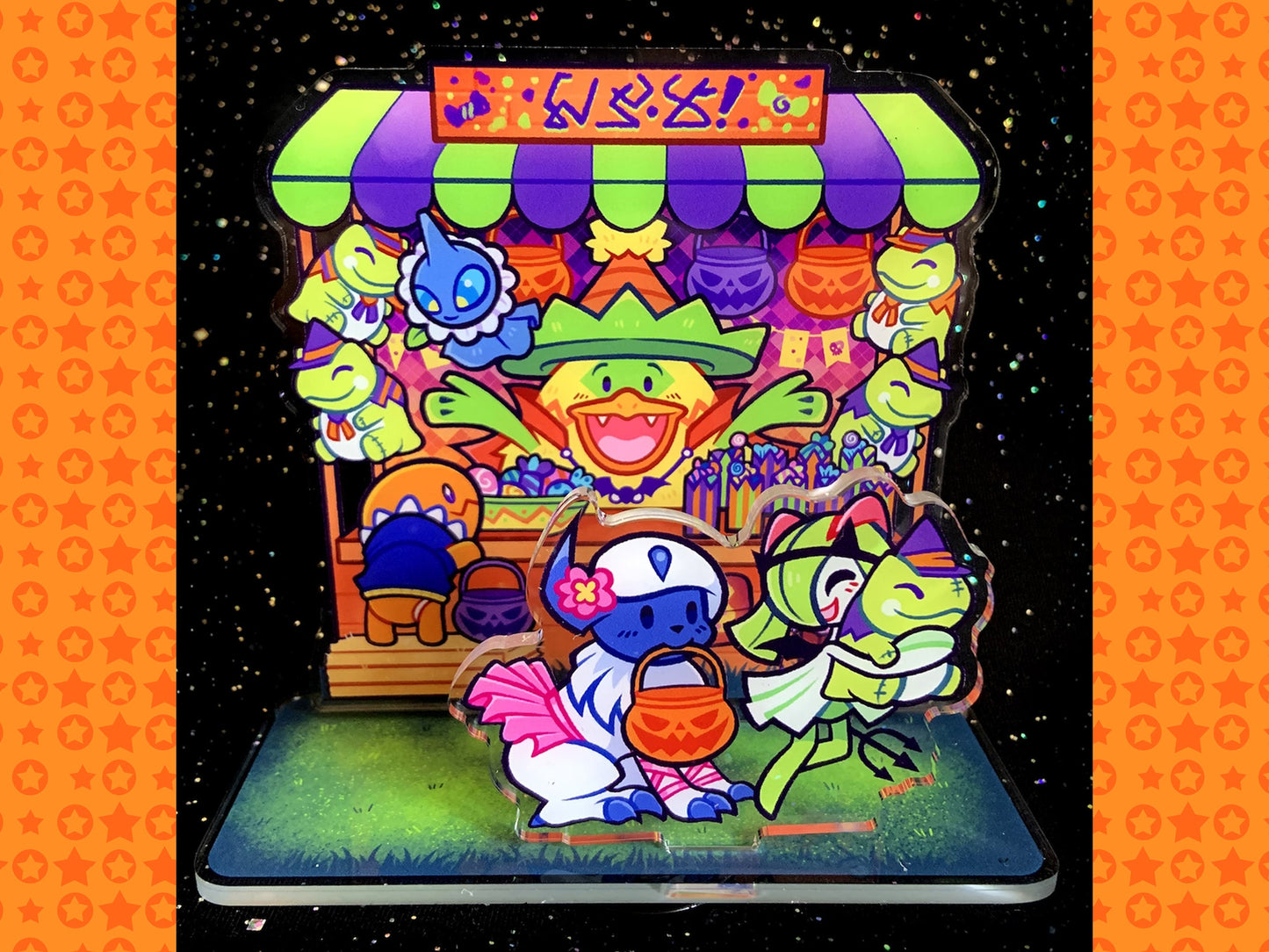 Halloween FULL SET of Standees