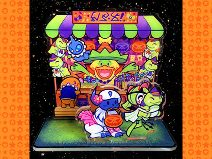 Halloween FULL SET of Standees