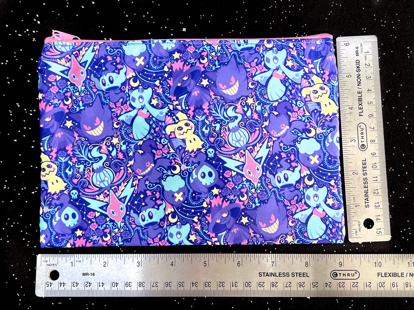 Colorful Cryptids Cosmetic Bag