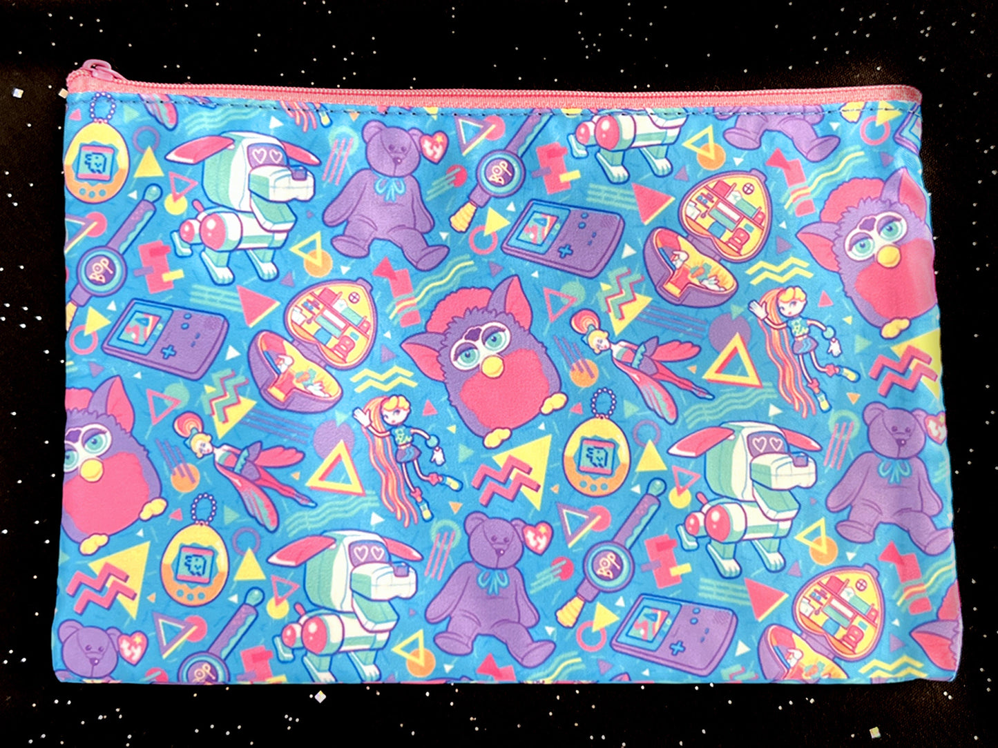 90's Toybox Cosmetic Bag