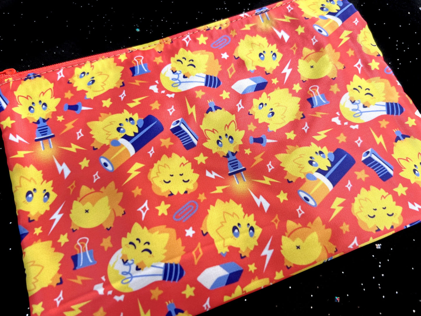 Jumping Joltik Cosmetic Bag