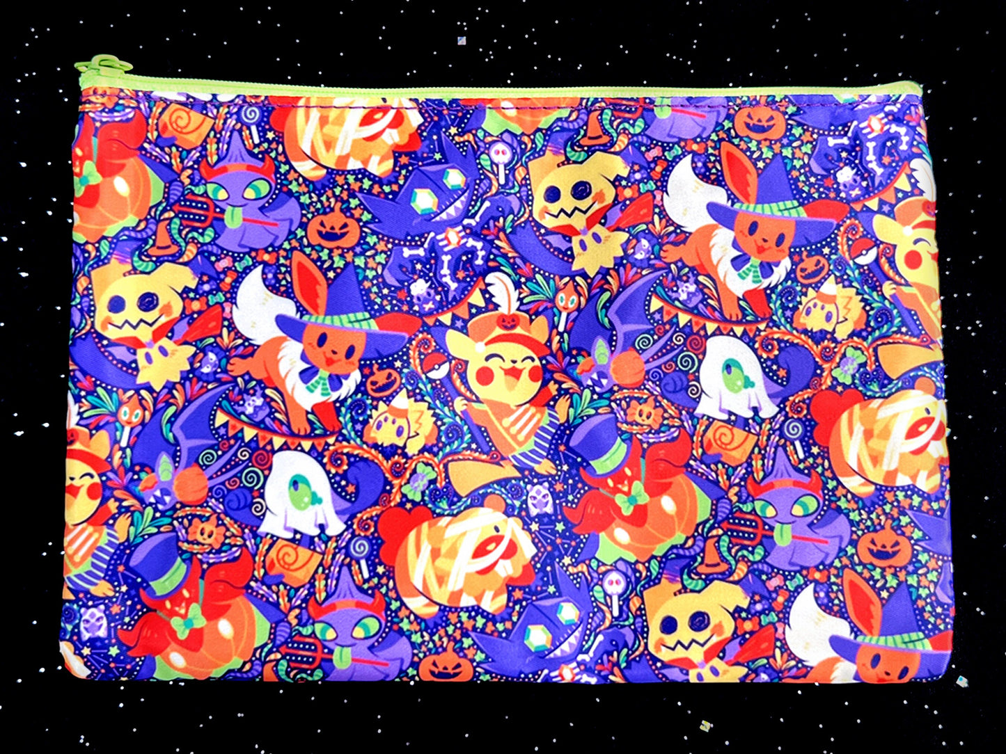 Halloween Pokemon Cosmetic Bag