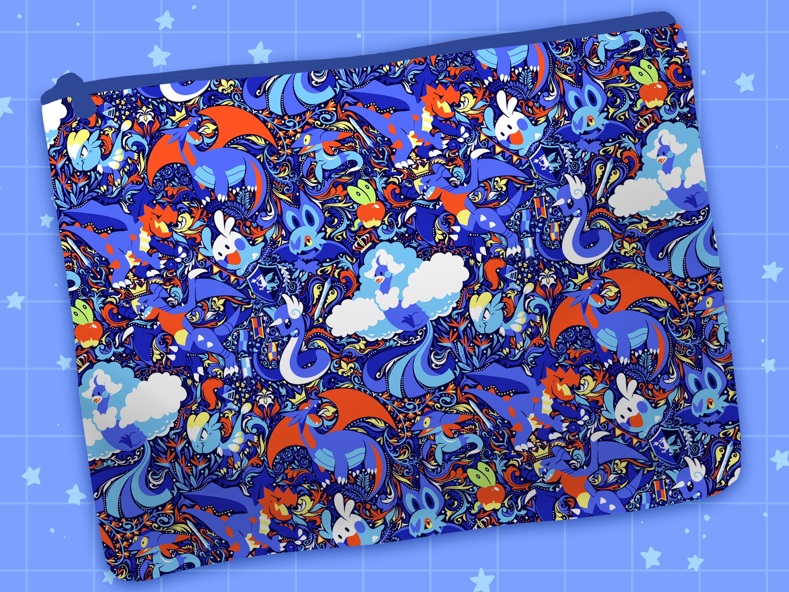 Clanging Scales Cosmetic Bag – Star⭑Salts