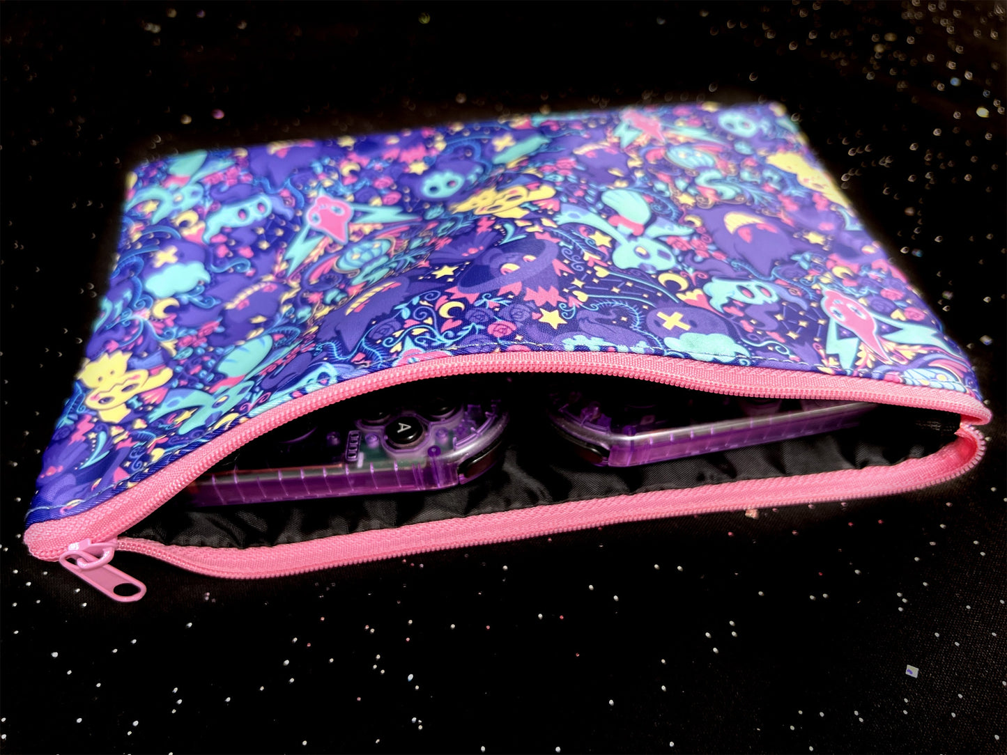 Colorful Cryptids Cosmetic Bag