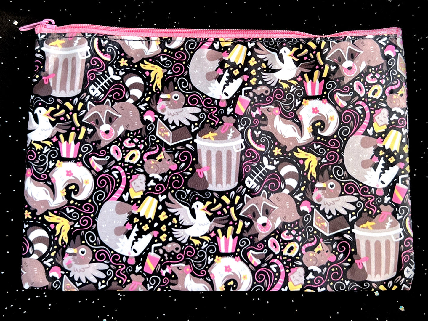 Trash Mammals Cosmetic Bag