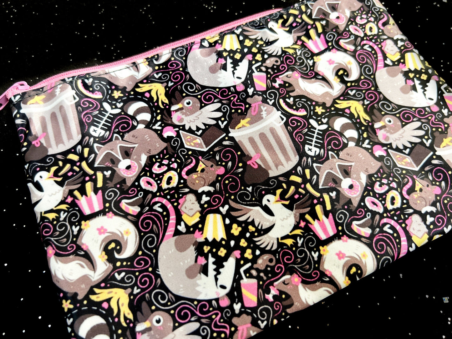 Trash Mammals Cosmetic Bag