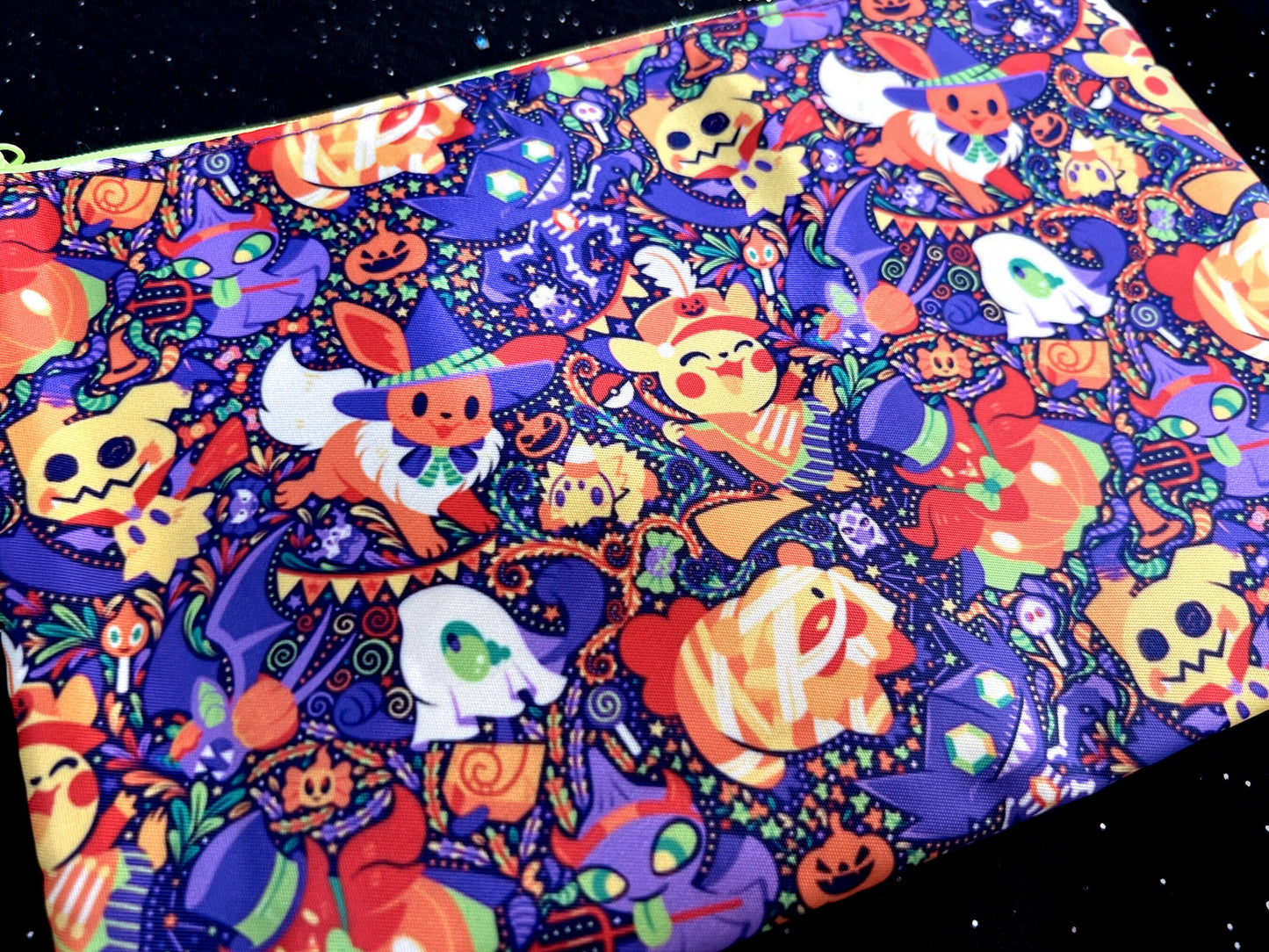 Halloween Pokemon Cosmetic Bag