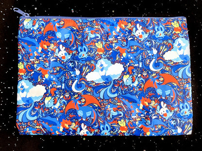 Clanging Scales Cosmetic Bag