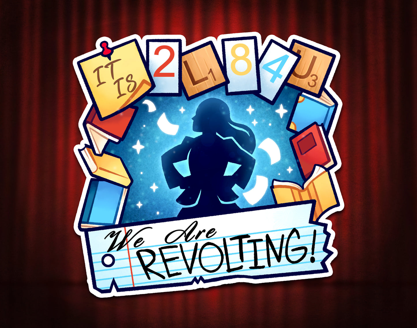 Matilda the Musical Sticker