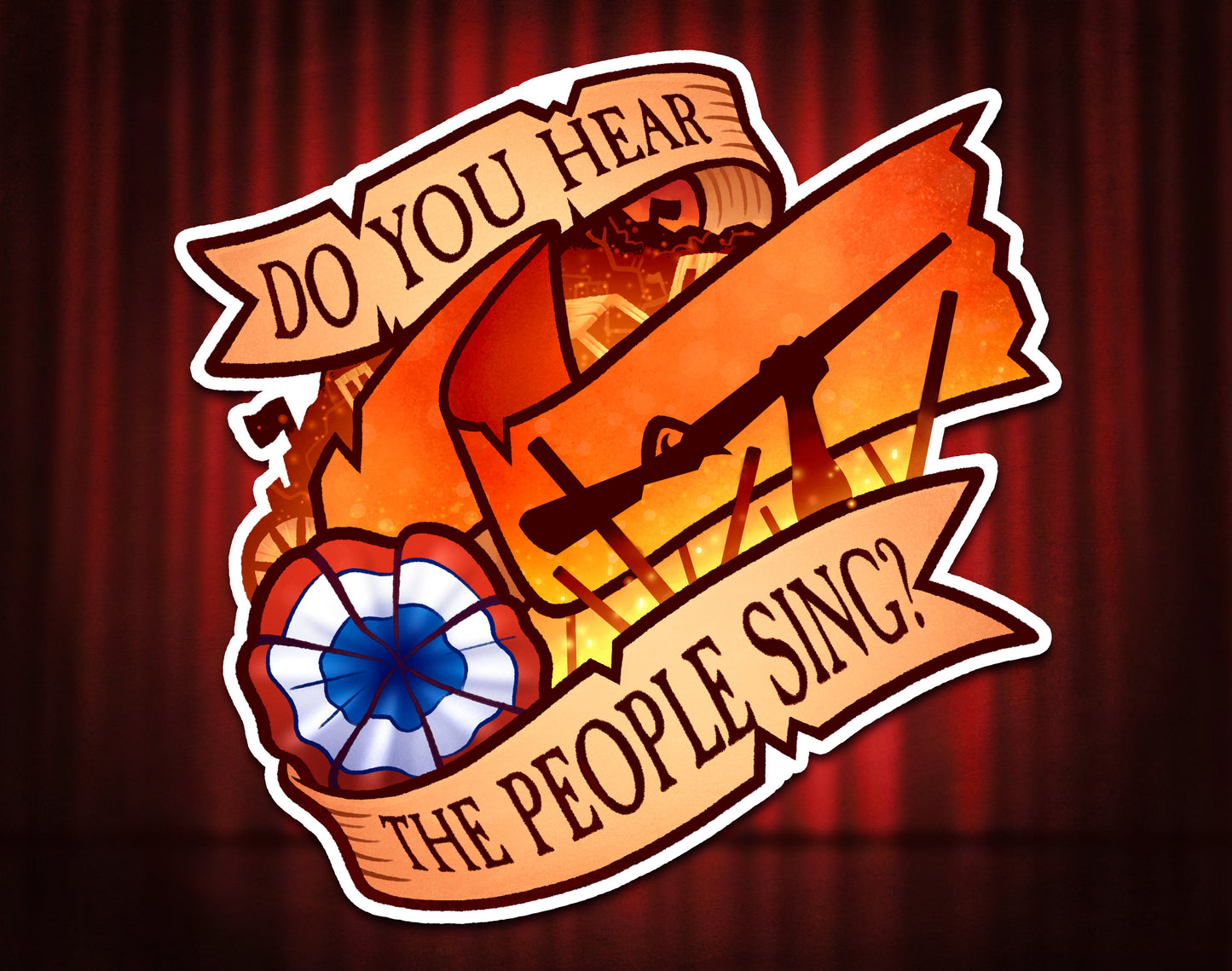 Les Misérables Sticker