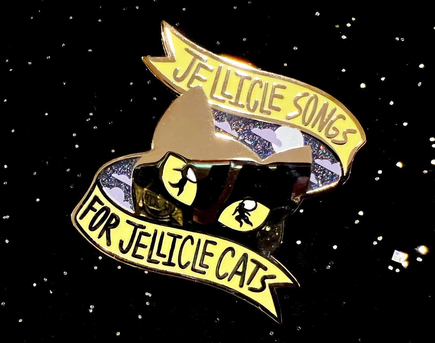 Cats Musical Enamel Pin
