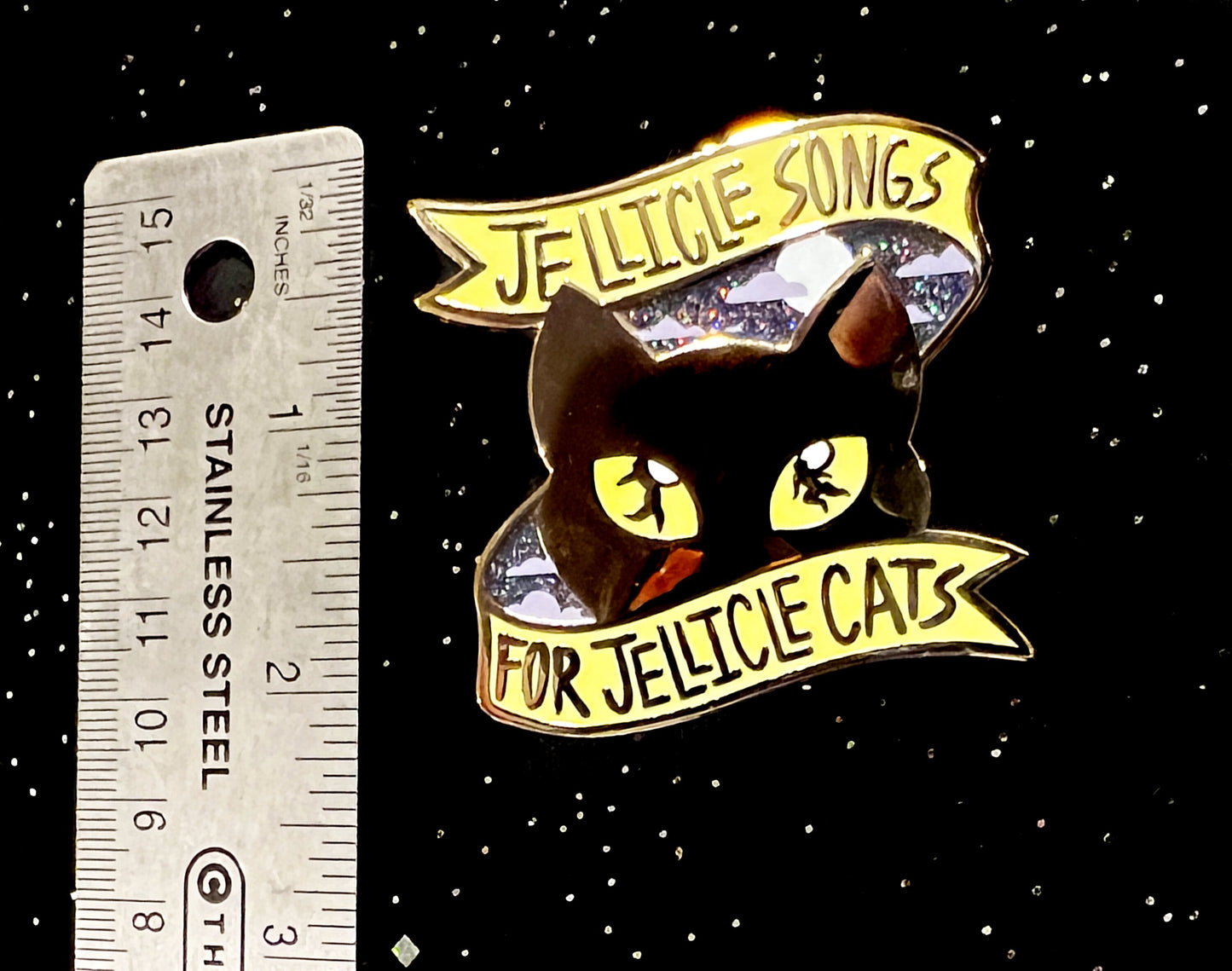 Cats Musical Enamel Pin