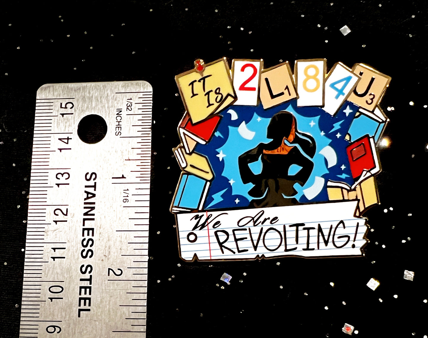 Matilda the Musical Enamel Pin