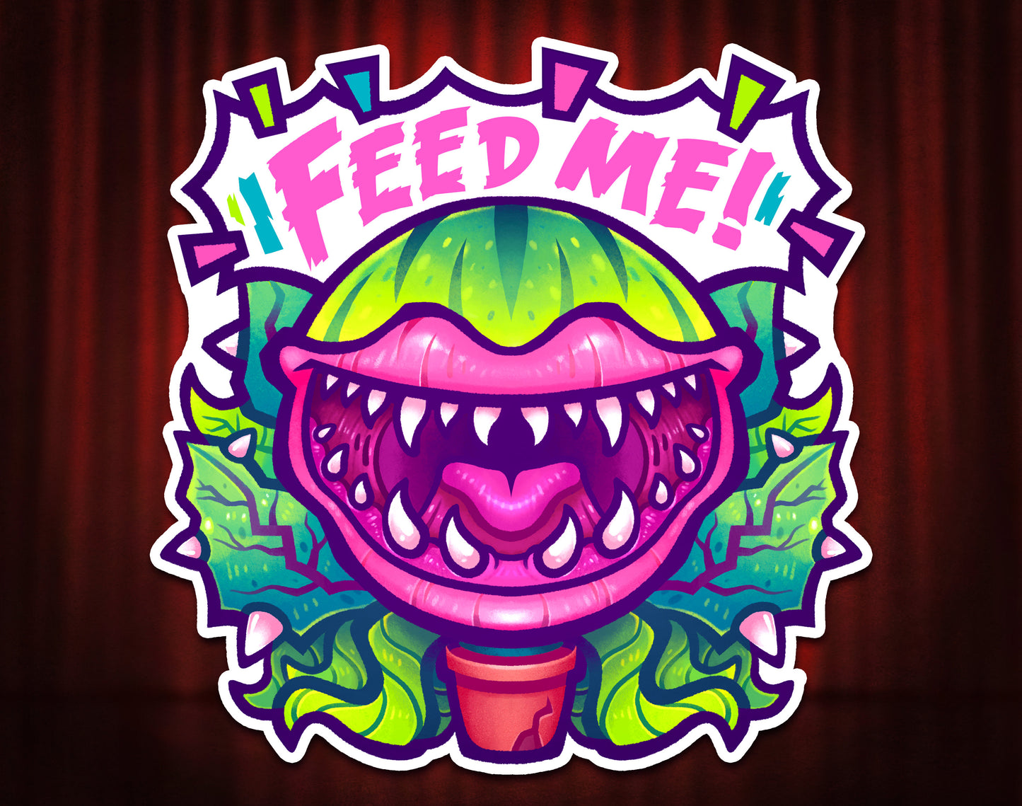 Little Shop of Horrors Sticker