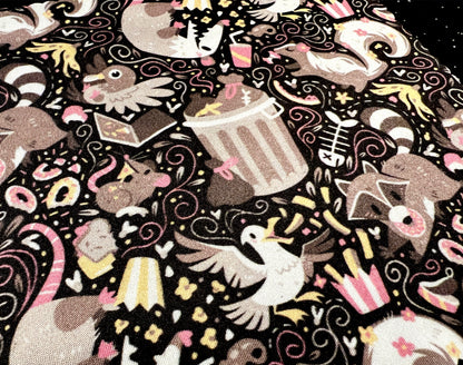Trash Mammals Microfiber Cloth