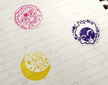 Gastly Self-Inking Stamp