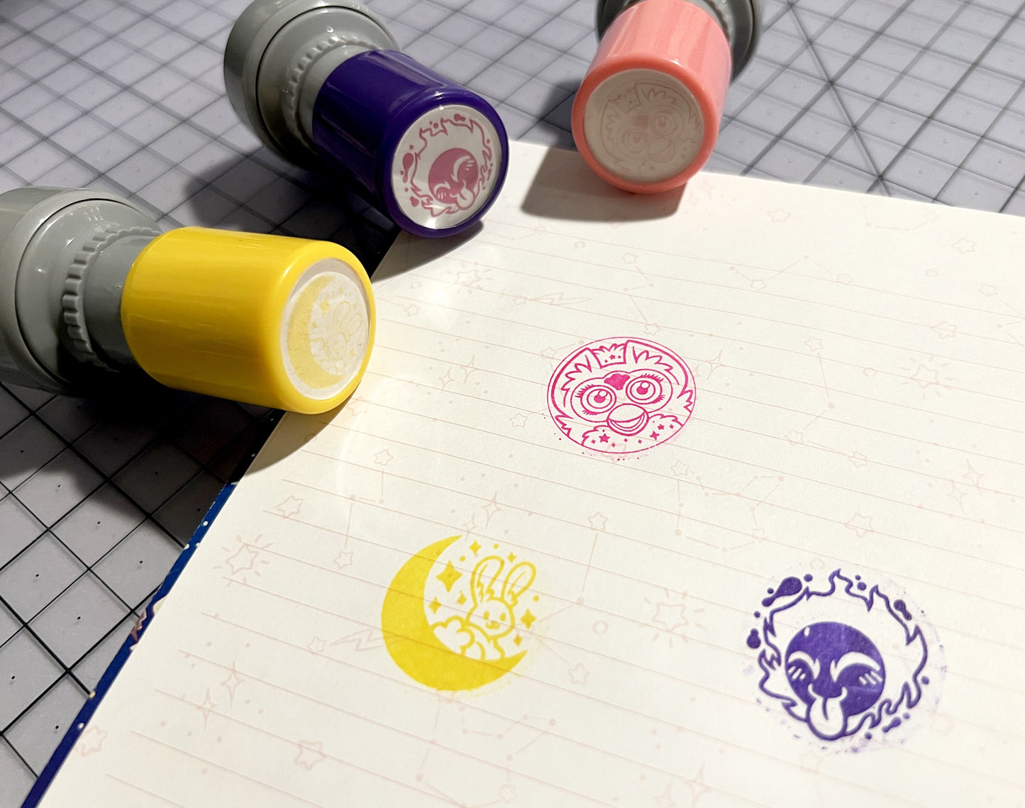 Gastly Self-Inking Stamp