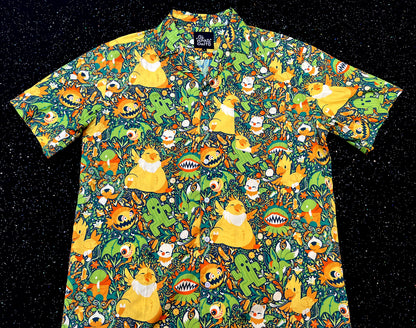 Final Fantasy Button Up Shirt