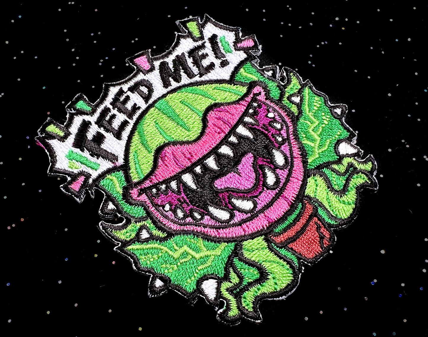 Audrey 2 Embroidered Patch