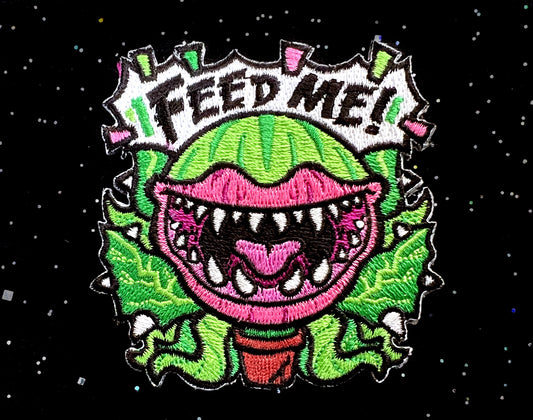 Audrey 2 Embroidered Patch