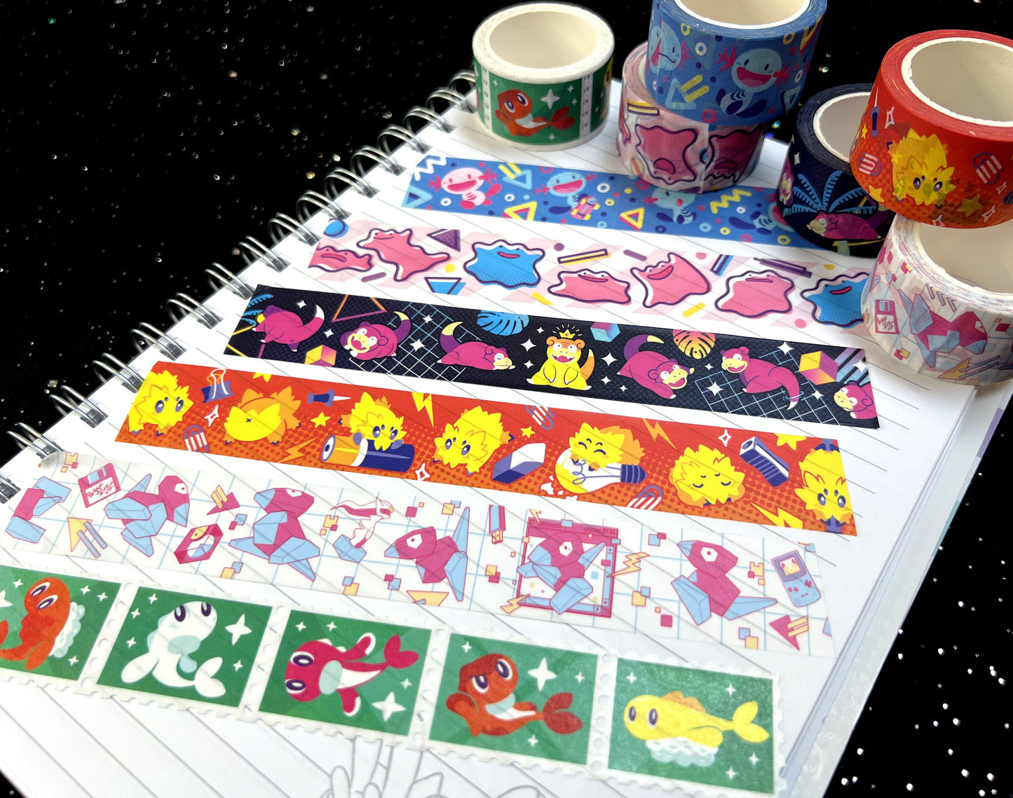 Trash Mammals Washi Tape