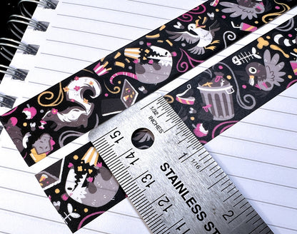 Trash Mammals Washi Tape
