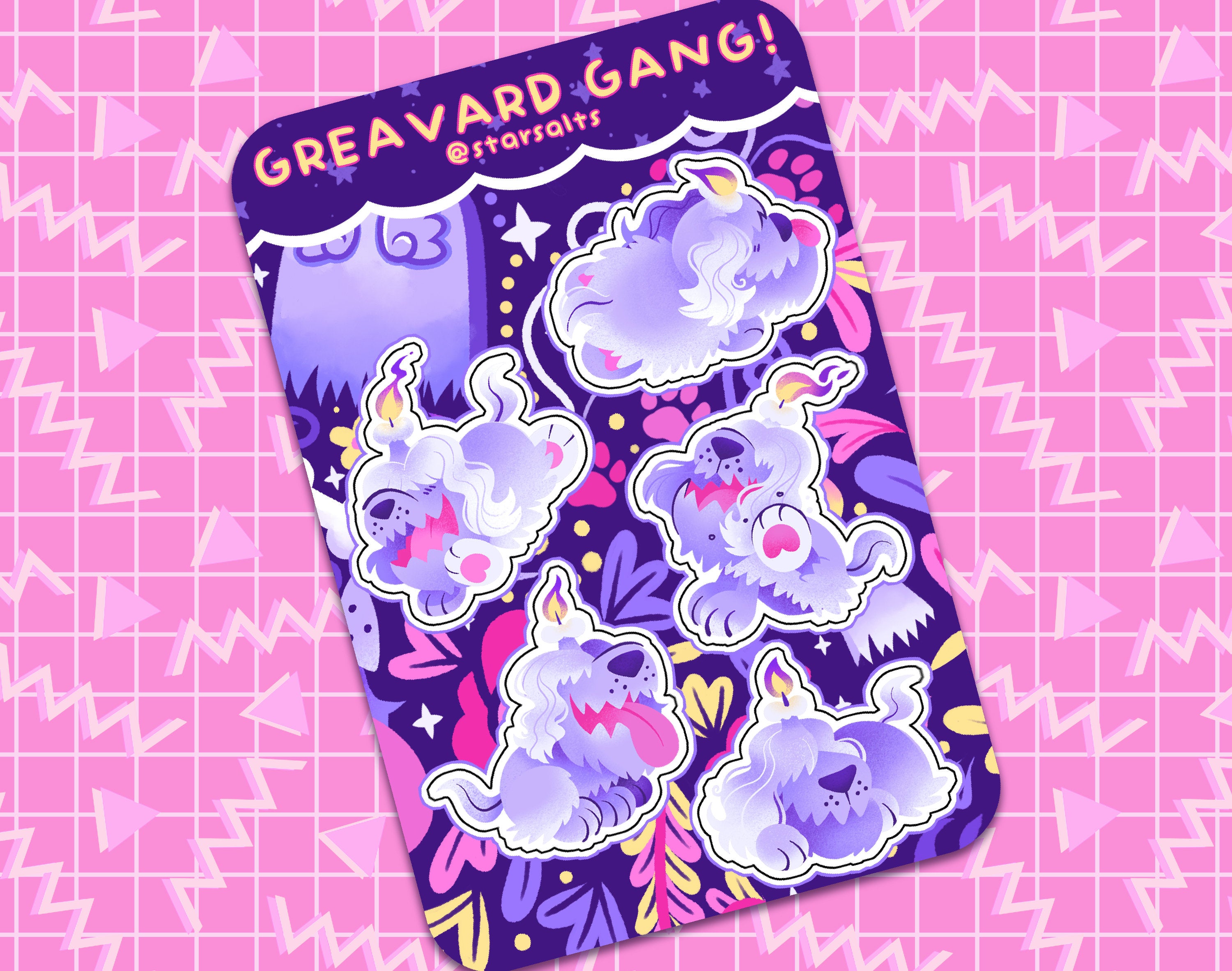 Greavard Gang Sticker Sheet – Star⭑Salts