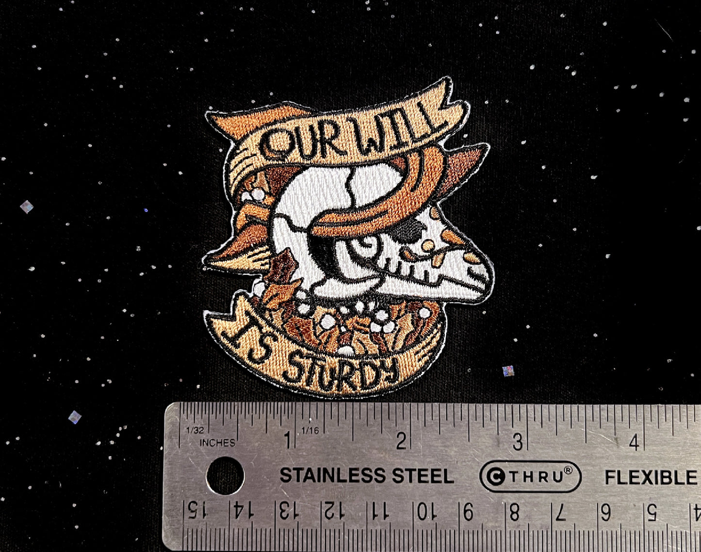 Ram Embroidered Patch