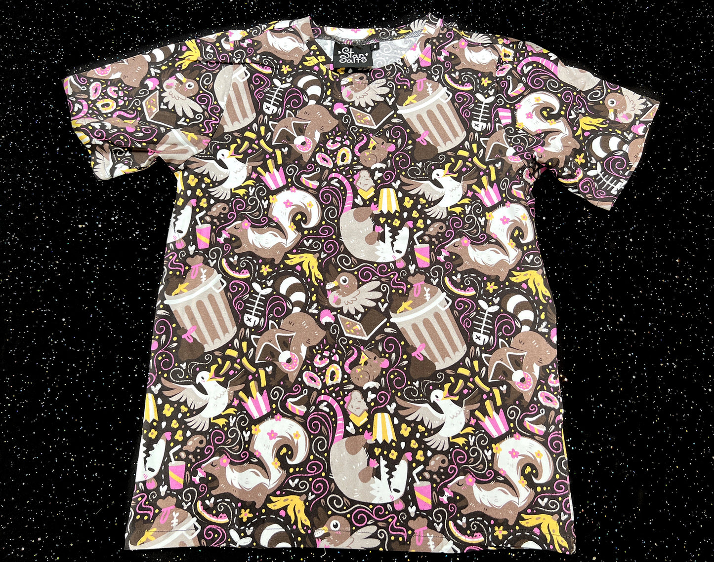 Trash Mammals All-Over Print Shirt