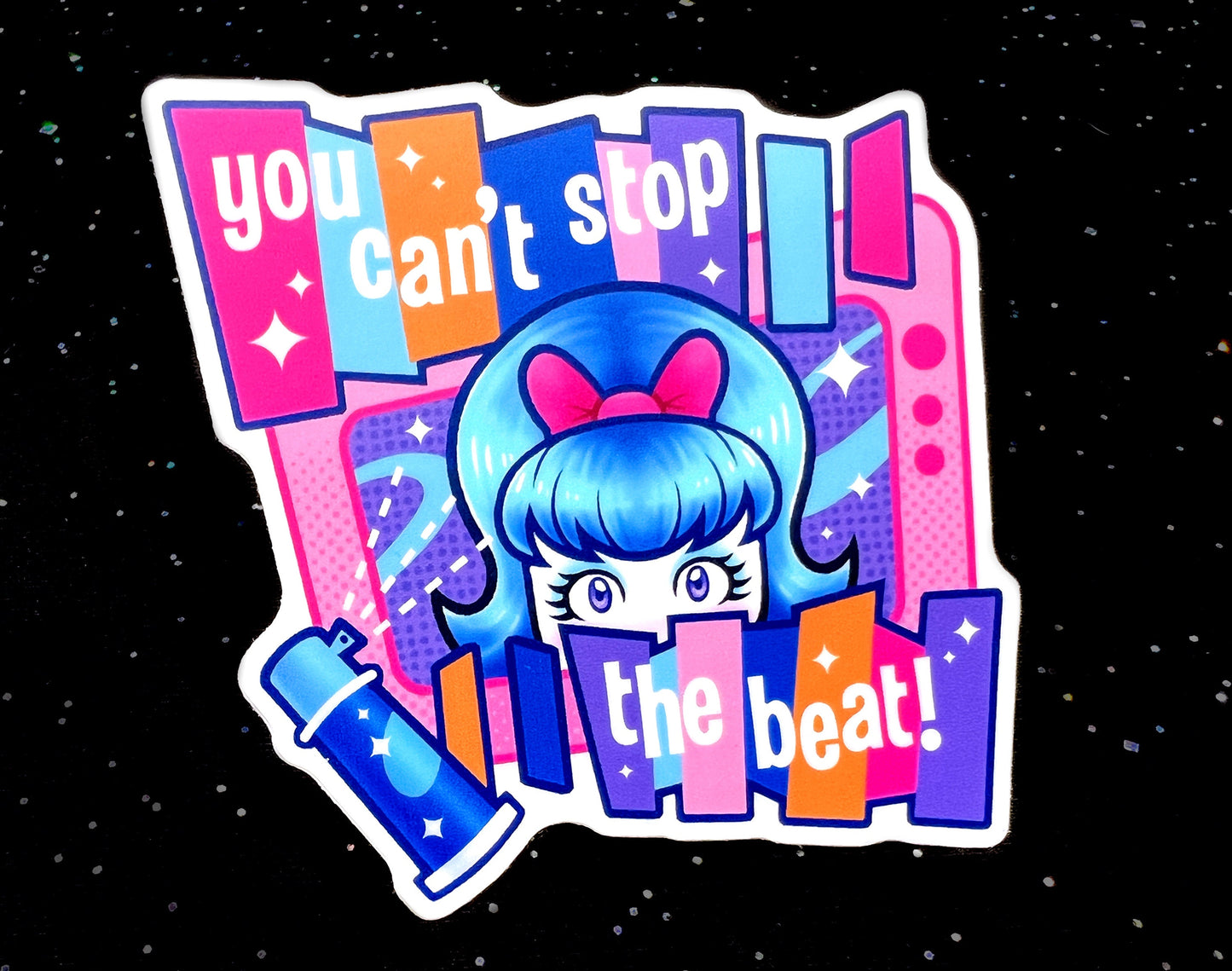 Hairspray Sticker