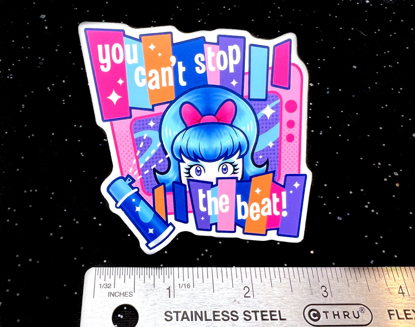 Hairspray Sticker