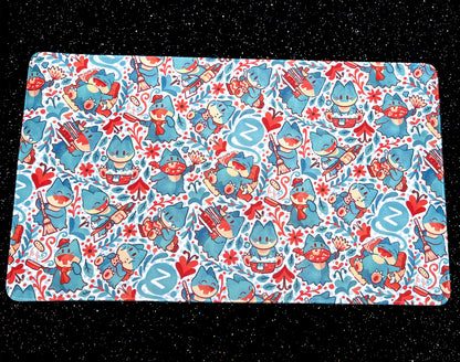 Many Munchlax Jumbo Desk Mat