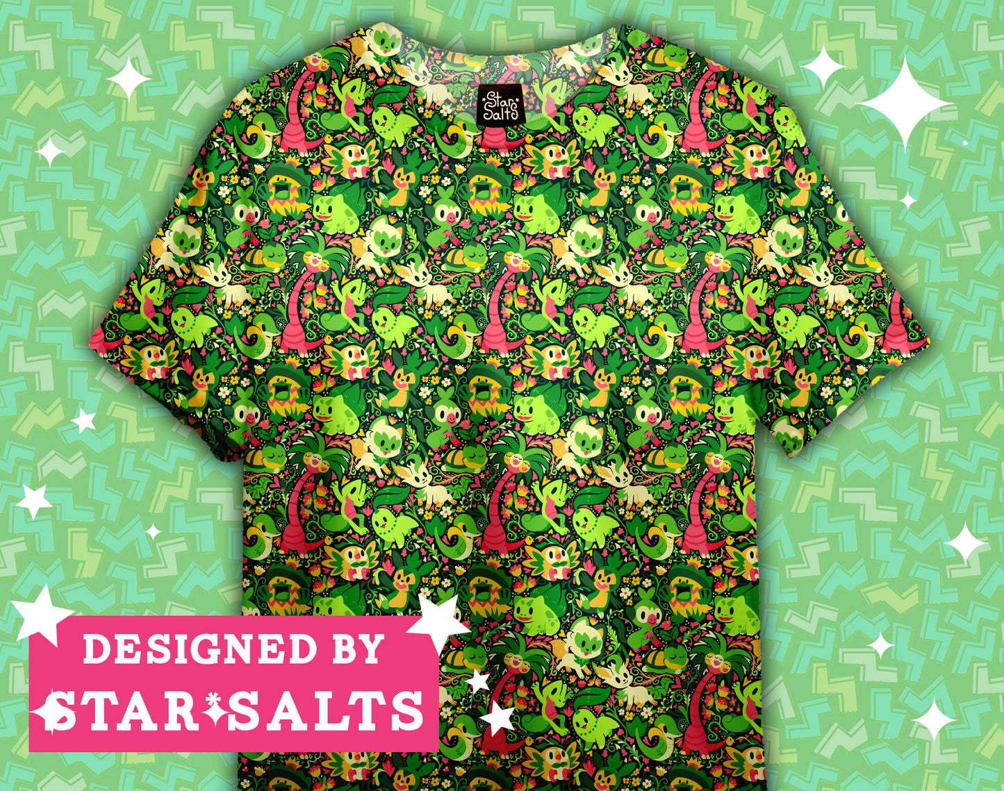 Vine Whip All-Over Print Shirt