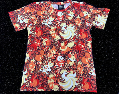 Blast Burn All-Over Print Shirt