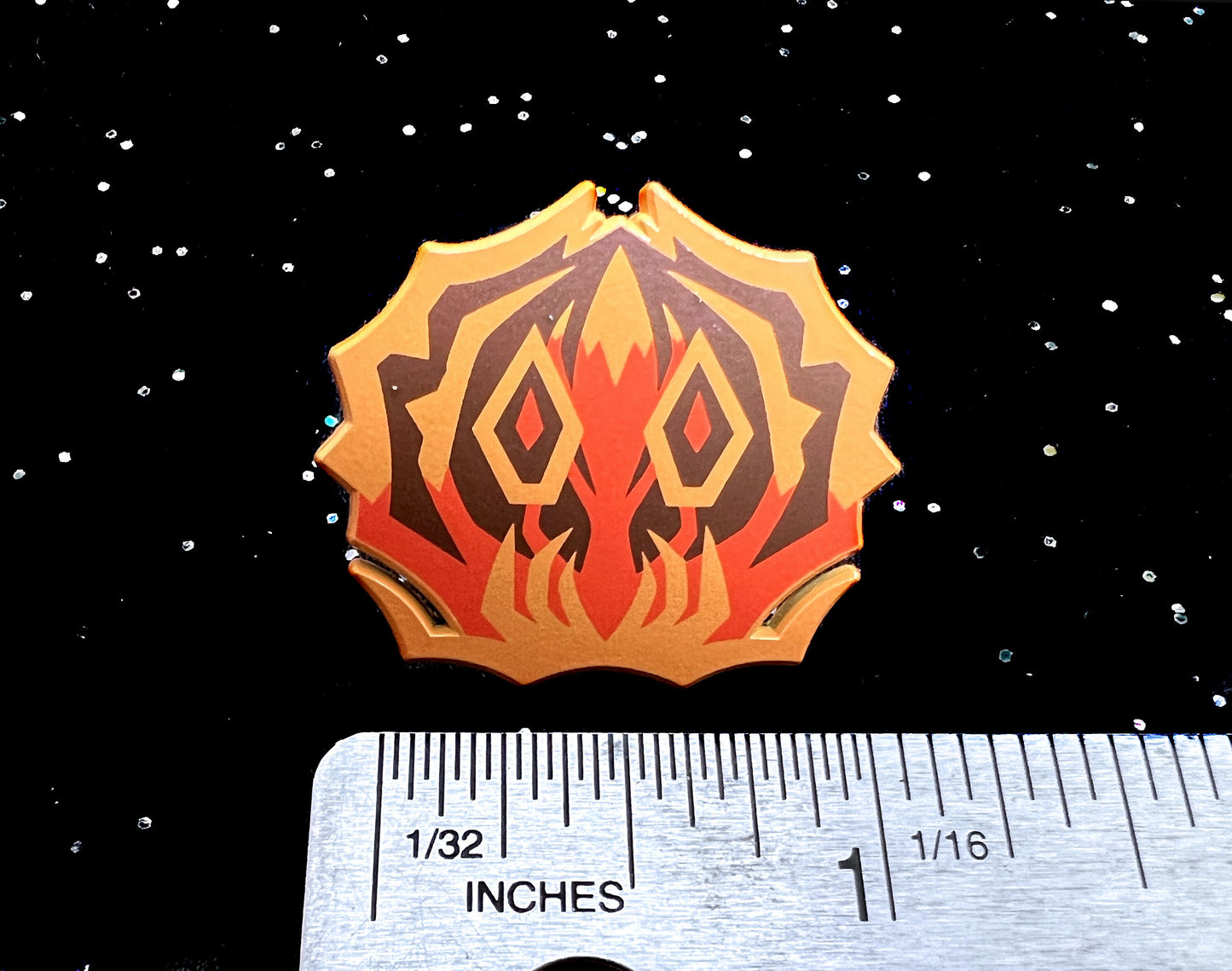 Bramblin Dyed Enamel Pin