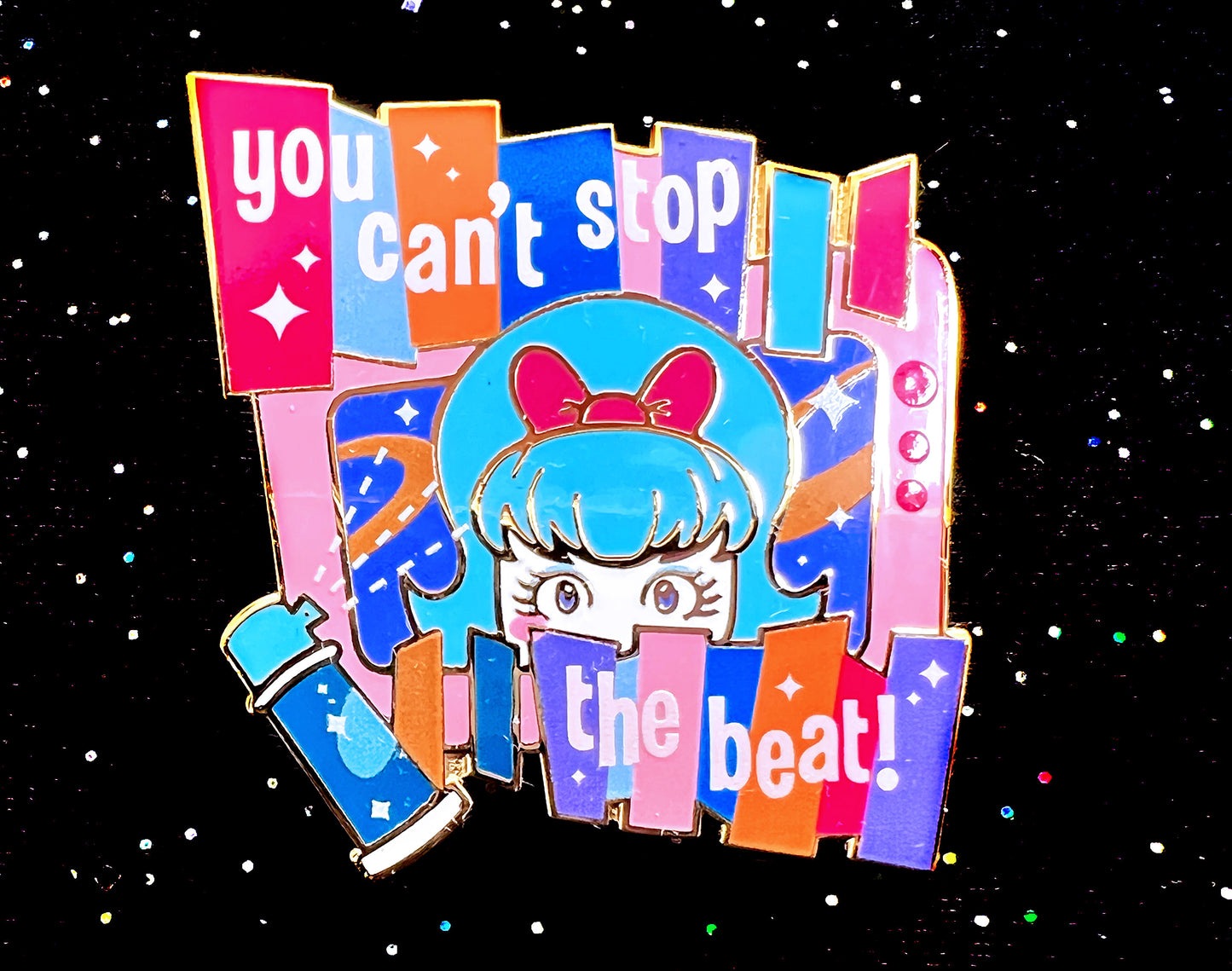 Hairspray Enamel Pin