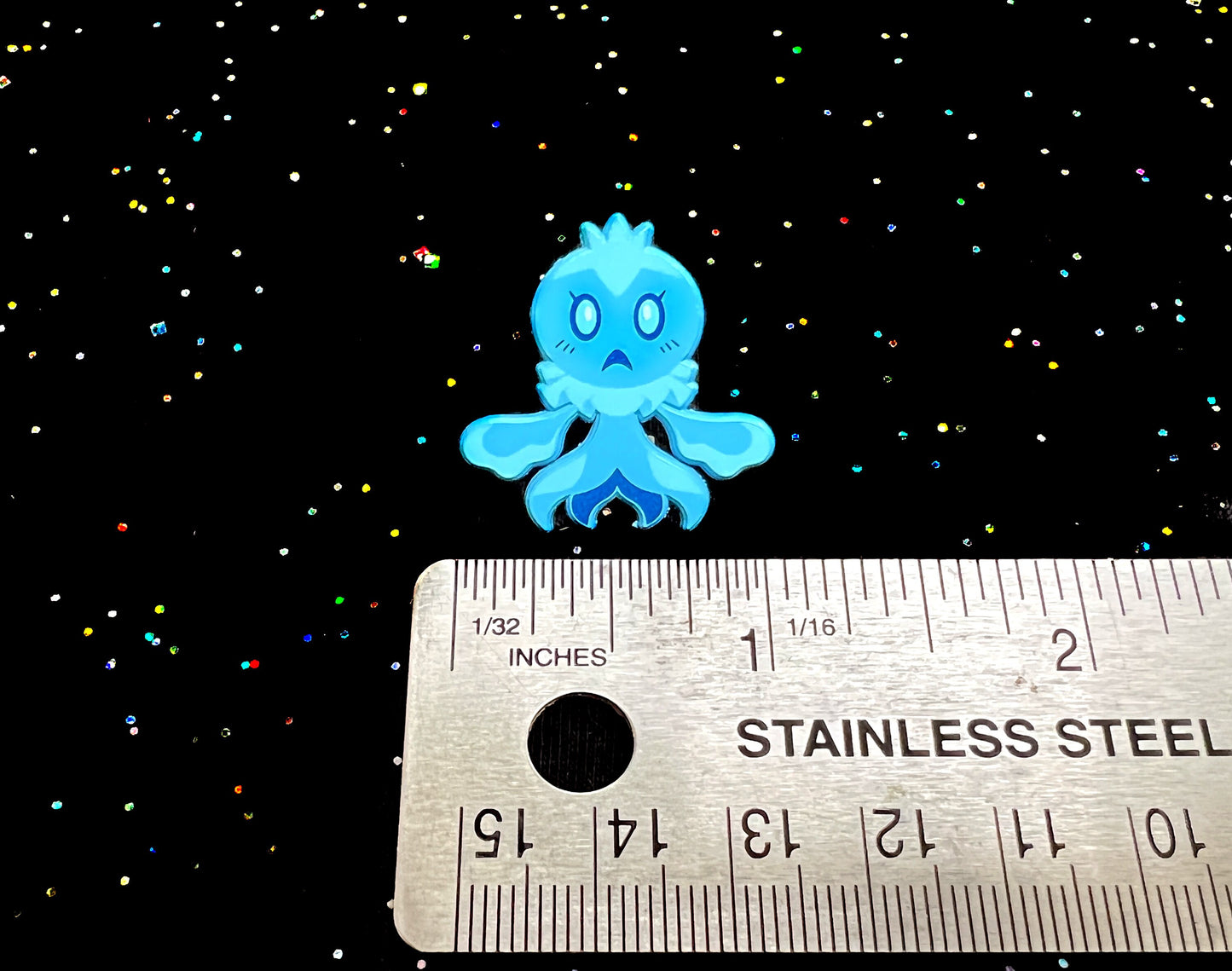Frillish (M) Dyed Enamel Pin