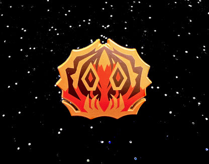 Bramblin Dyed Enamel Pin