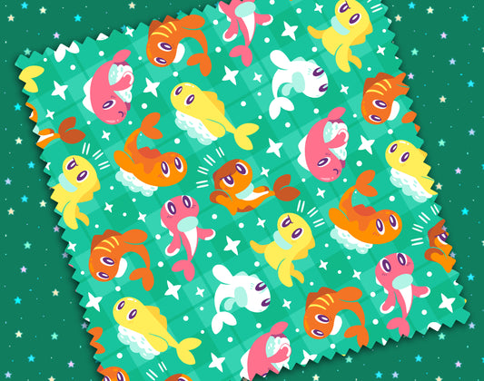 Tatsugiri Platter Microfiber Cloth