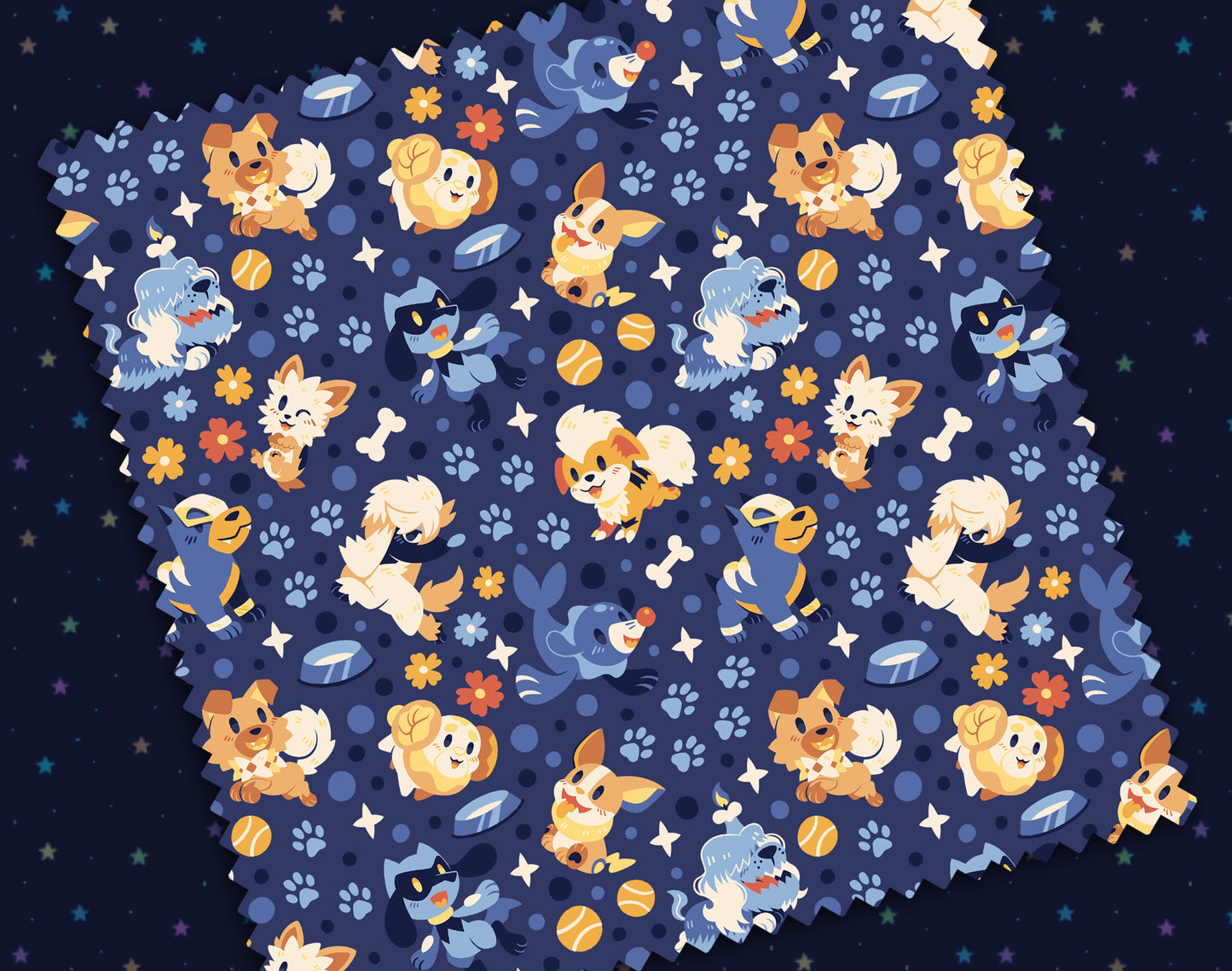 Poke'Dogs Microfiber Cloth