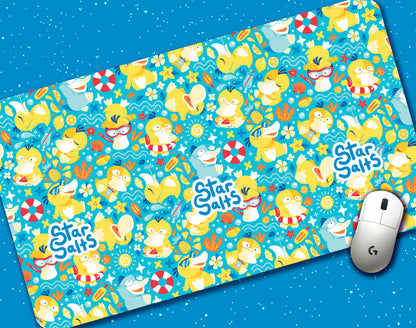 Psyduck Pool Party Jumbo Desk Mat