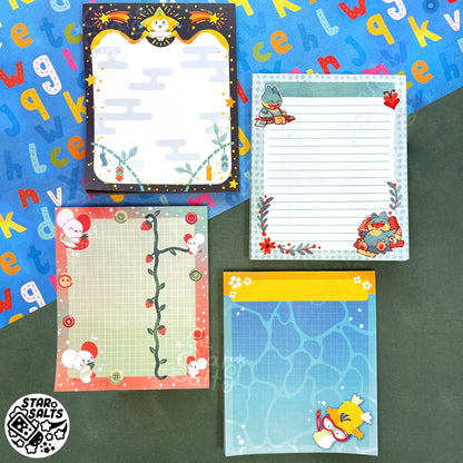 Psyduck Pool Party Notepad