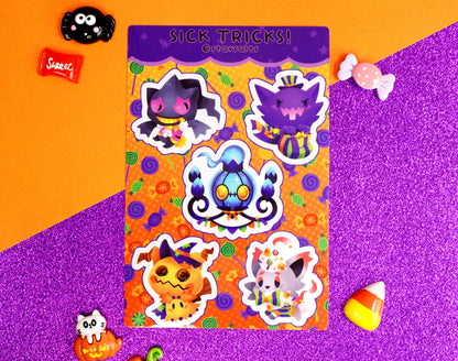 Sick Tricks Sticker Sheet